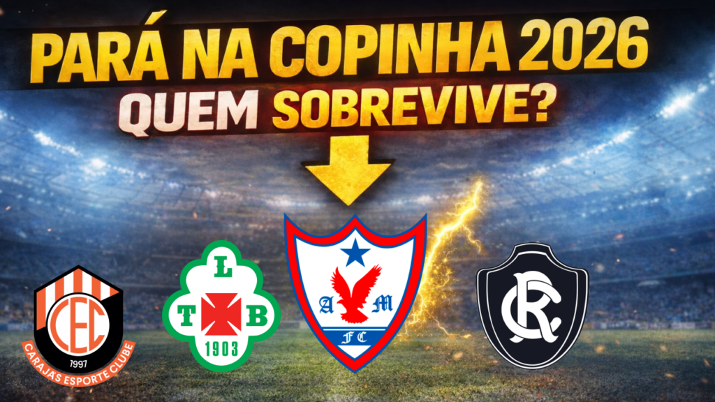 Times do Pará na Copinha 2026: quem avança e quem decepciona? Análise completa